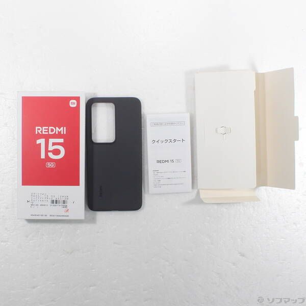 Redmi 15 5G 128GB ミッドナイトブラック Xiaomi 中古 - メルカリ
