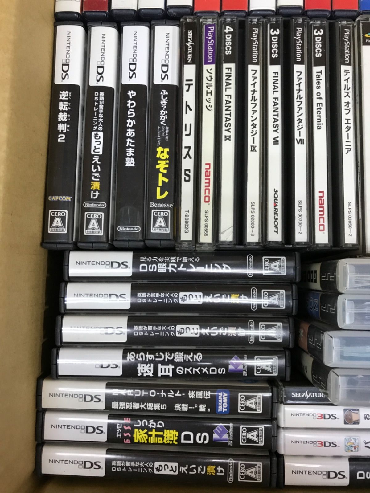 ☆②ジャンク ゲームソフト 種類色々 まとめ売り！！ PS1・PS2・DSなど