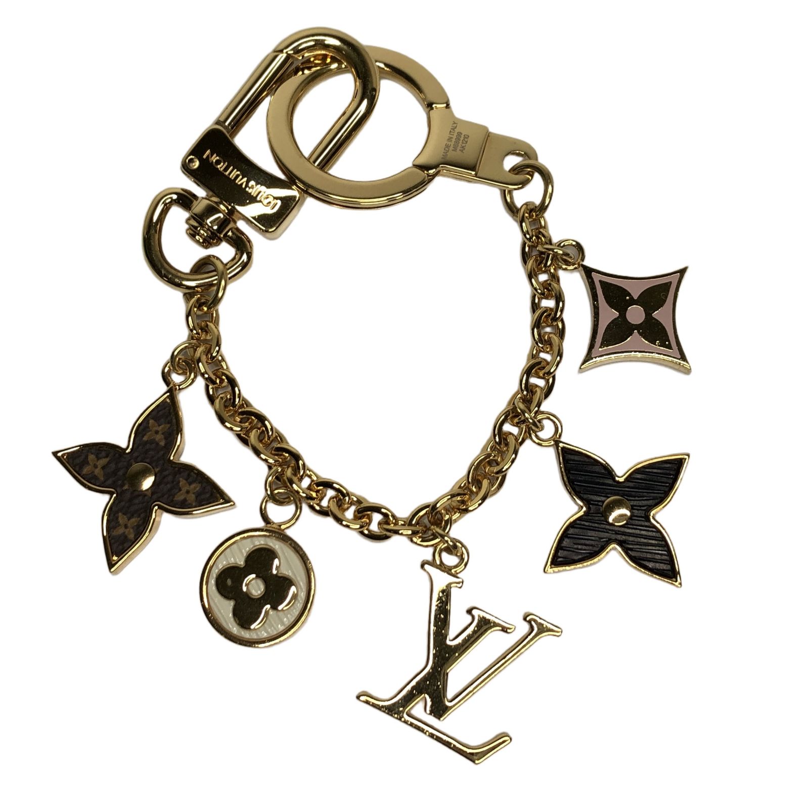 LOUIS VUITTON ルイヴィトン ビジュー サック シェンヌ スプリング ストリート M68999 バッグチャーム 中古 T11671092