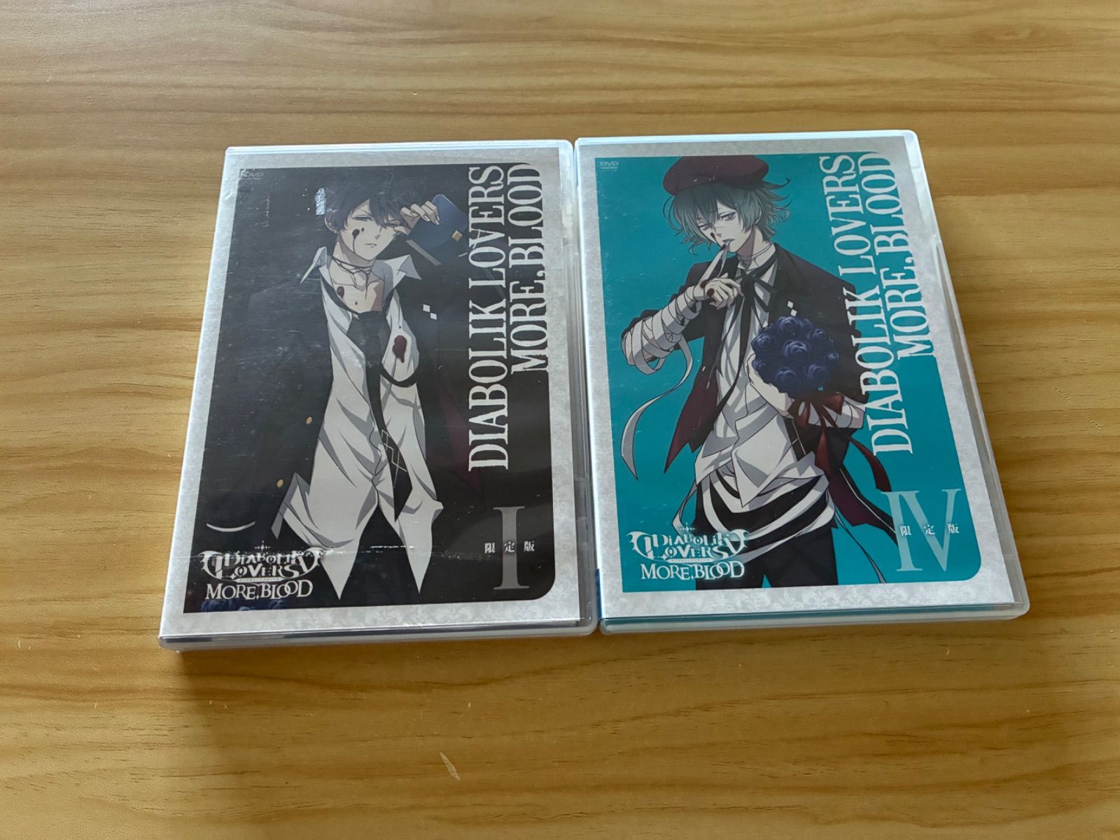 中古][ DVD+ CD] DIABOLIK LOVERS MORE,BLOOD 限定版 Ⅰ & Ⅳ セット