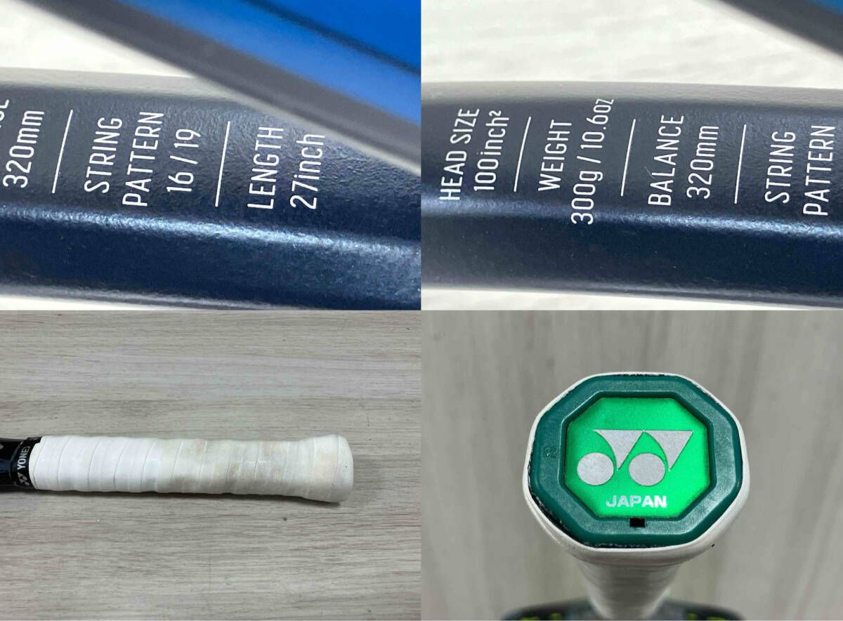 YONEX EZONE 100(2022) テニスラケット グリップサイズ2 ヨネックス