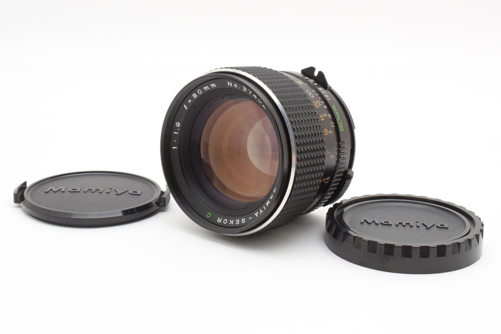 ☆希少品☆ MAMIYA マミヤ MAMIYA-SEKOR C 80mm F1.9 大口径 単焦点 中