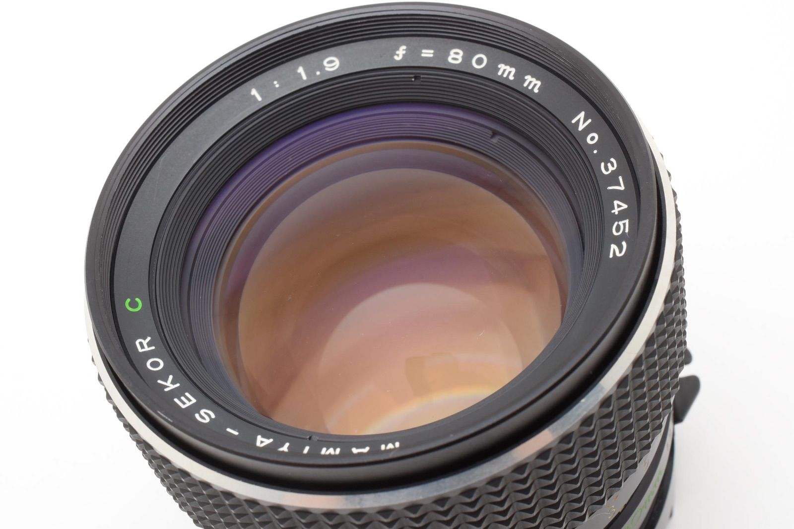 ☆希少品☆ MAMIYA マミヤ MAMIYA-SEKOR C 80mm F1.9 大口径 単焦点 中