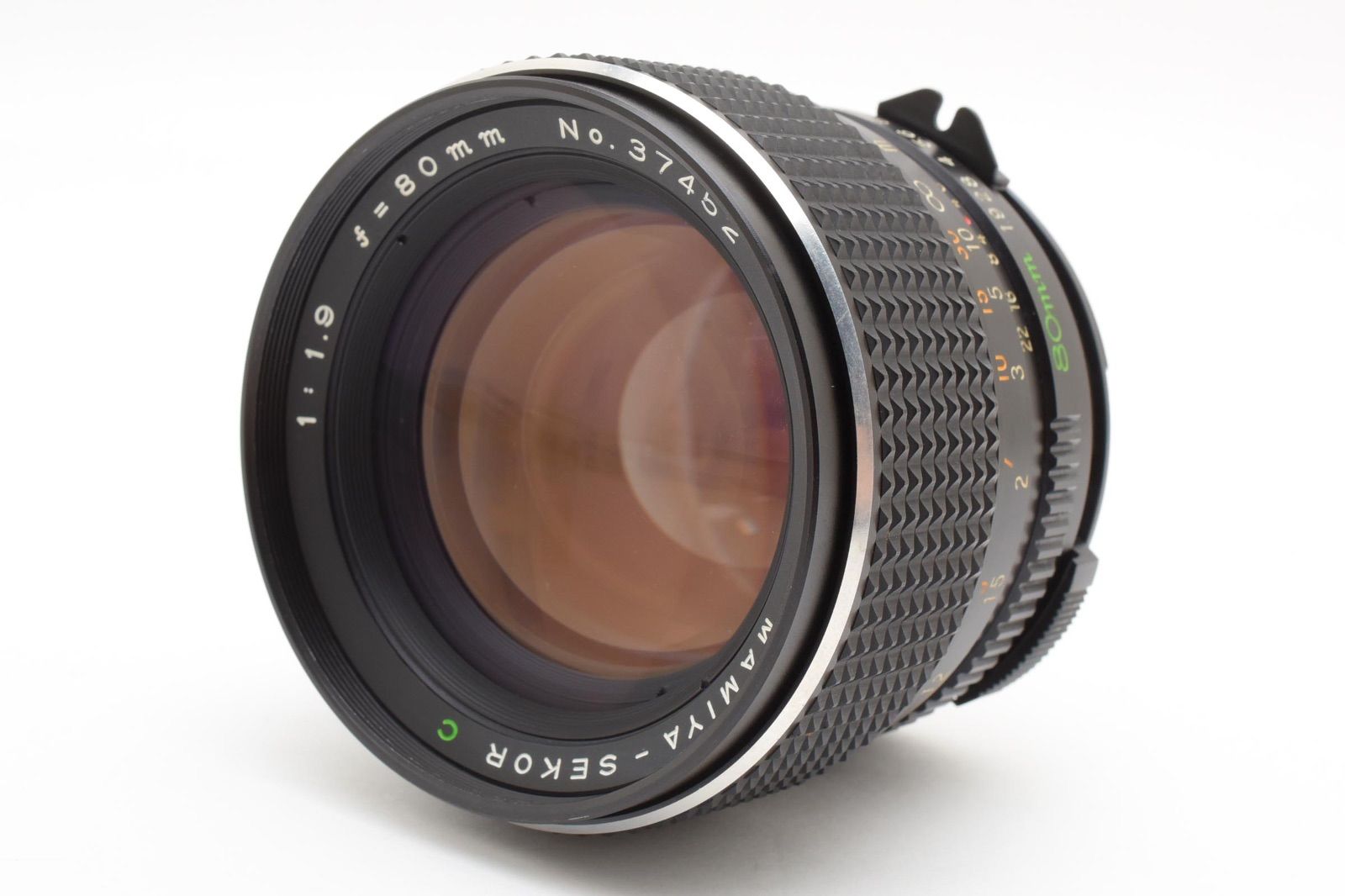 ☆希少品☆ MAMIYA マミヤ MAMIYA-SEKOR C 80mm F1.9 大口径 単焦点 中