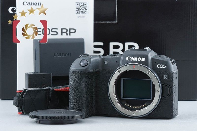 中古】Canon キヤノン EOS RP ブラック ミラーレス一眼カメラ 元箱付き