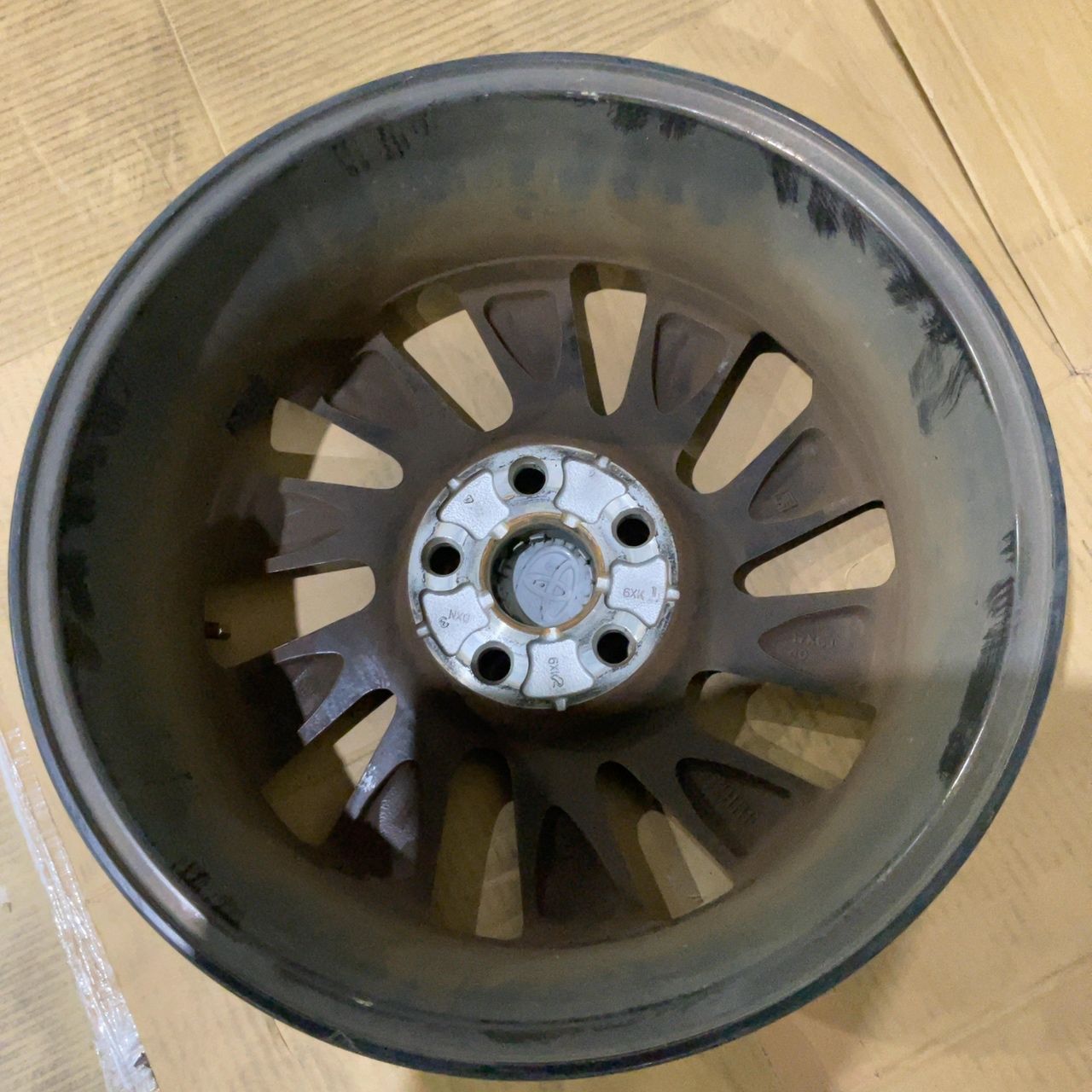5穴 PCD 114.3 17インチ 6J ＋40 トヨタ 90系 ノア ヴォクシー 純正