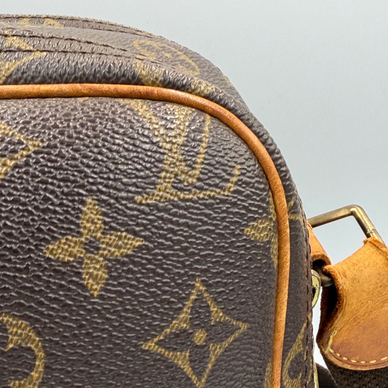 LOUIS VUITTON モノグラム リポーターPM ショルダーバッグ ブラウン