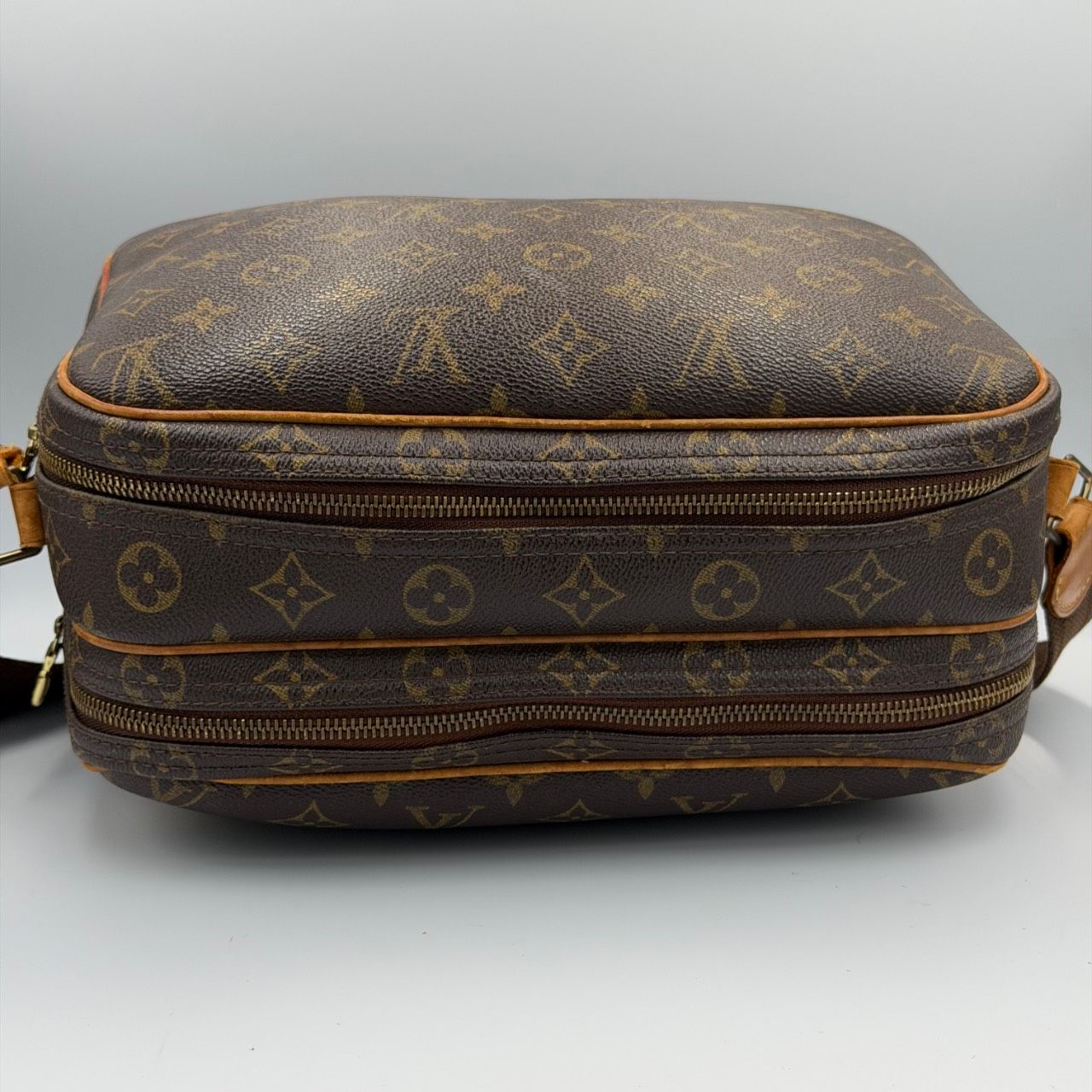 LOUIS VUITTON モノグラム リポーターPM ショルダーバッグ ブラウン