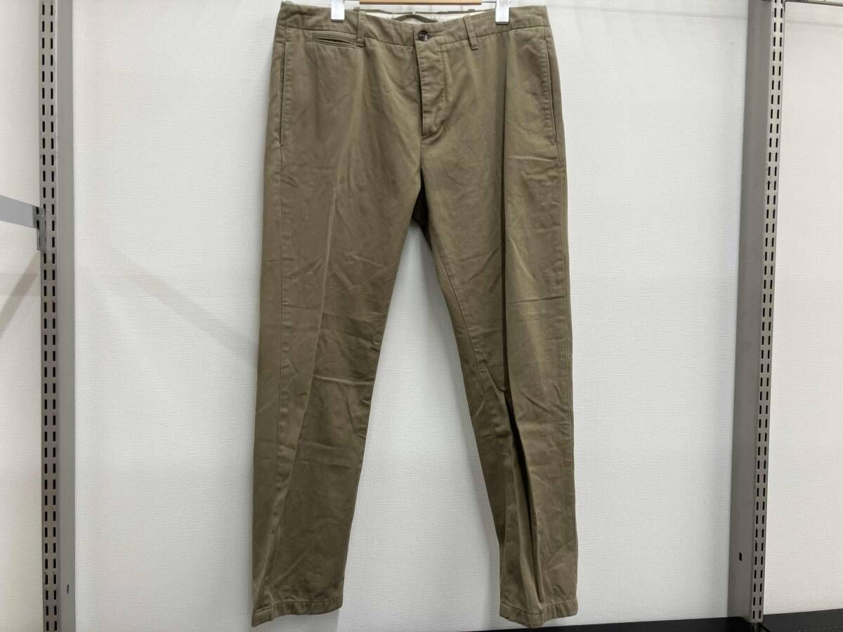 YCHAI イカイ チノパンツ ROBUSTO アメリカンチノ 綿パンツ YPU037 2TS0019 サイズ33 カーキ 春夏秋冬