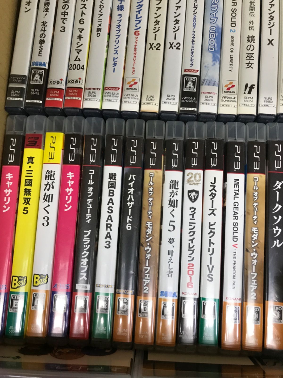 ★③ジャンク　ゲームソフトまとめ売り　PS/PS2PS3/Wiiなど　重複多数あり　《RQ09C》 thumbnail 6