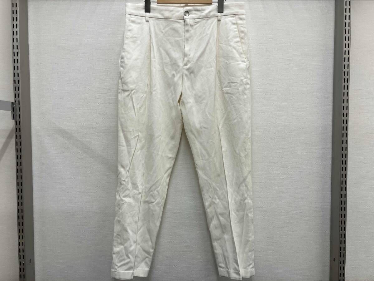 YCHAI イカイ チノパンツ 綿パンツ YPU055 2TS0064 サイズ33 ホワイト 白 春夏秋冬
