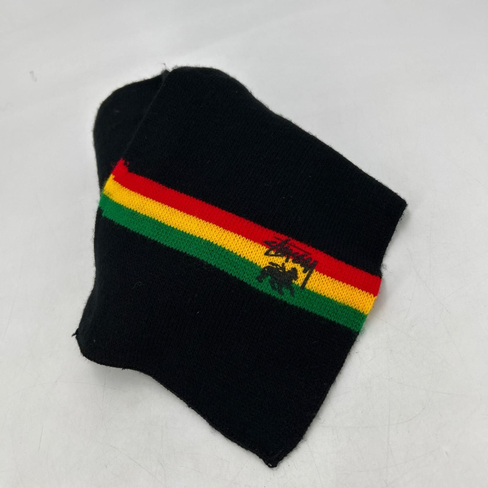 ステューシー　ブラック　マフラー イオン広店】 中古 STUSSY | ステューシー マフラー ブラック 【134