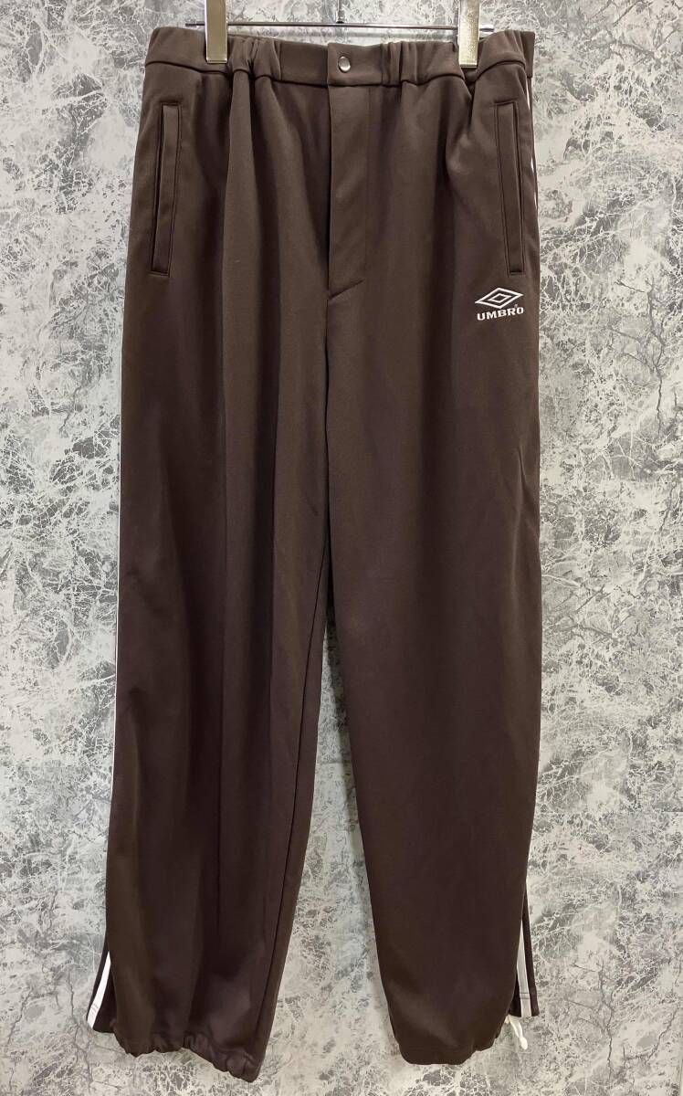 UMBRO / アンブロ JERSEY TRACK PANTS ジャージートラックパンツ ブラウンサイズXL MYS-04000-A ジップフライ