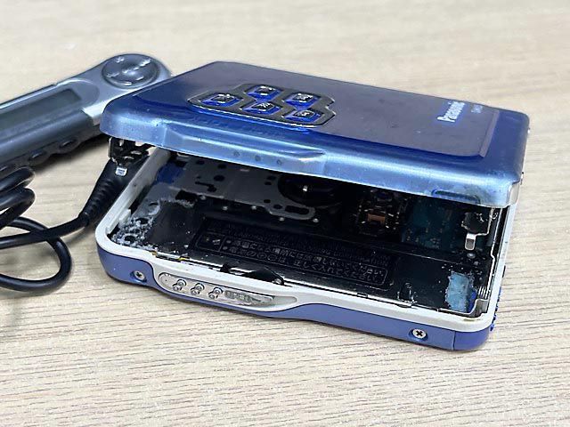 ジャンク品】 Panasonic SJ-MJ15 ポータブルMDプレーヤー - メルカリ