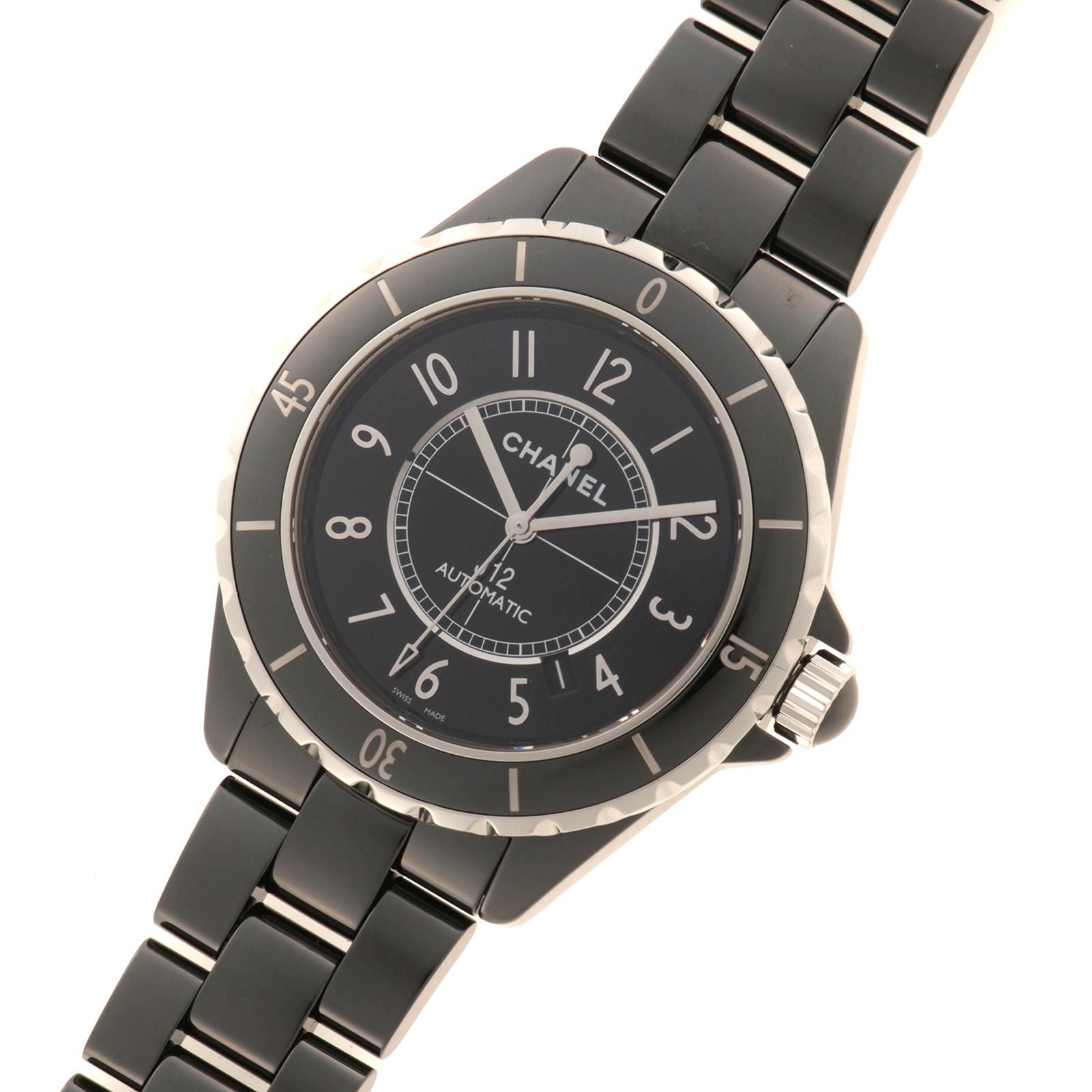 CHANEL シャネル J12 H2980 腕時計 セラミック ブラック 自動巻き