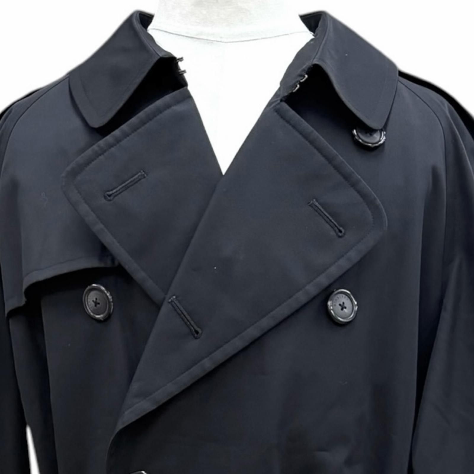 美品▽BURBERRY LONDON バーバリーロンドン 裏ノバチェック柄 カシミヤ