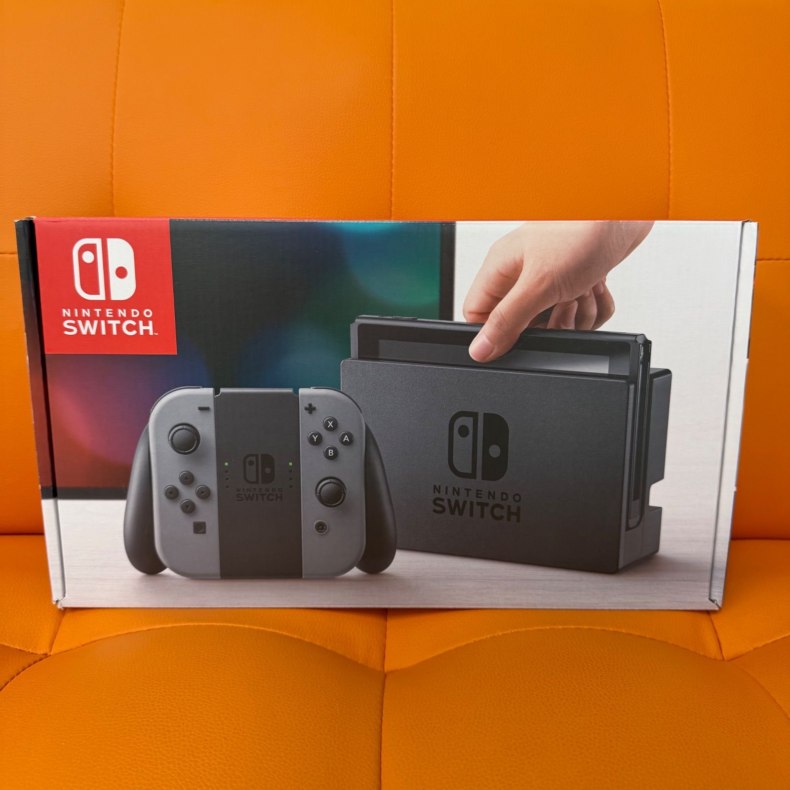 Nintendo Switch グレー HAC-S-KAAAA 2019年製 - メルカリ