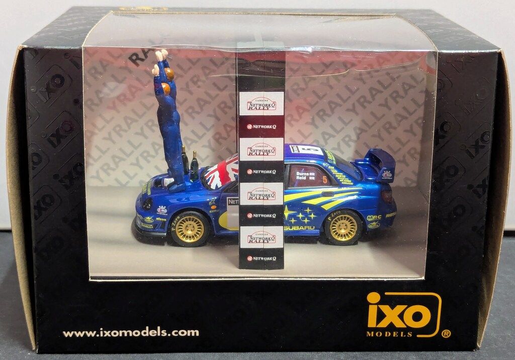 イクソ 1/43 スバル インプレッサ WRC ワールドチャンピオン2001 ixo MODELS 1/43 SUBARU WRC #5 World Champion 2001 Impreza RAM044