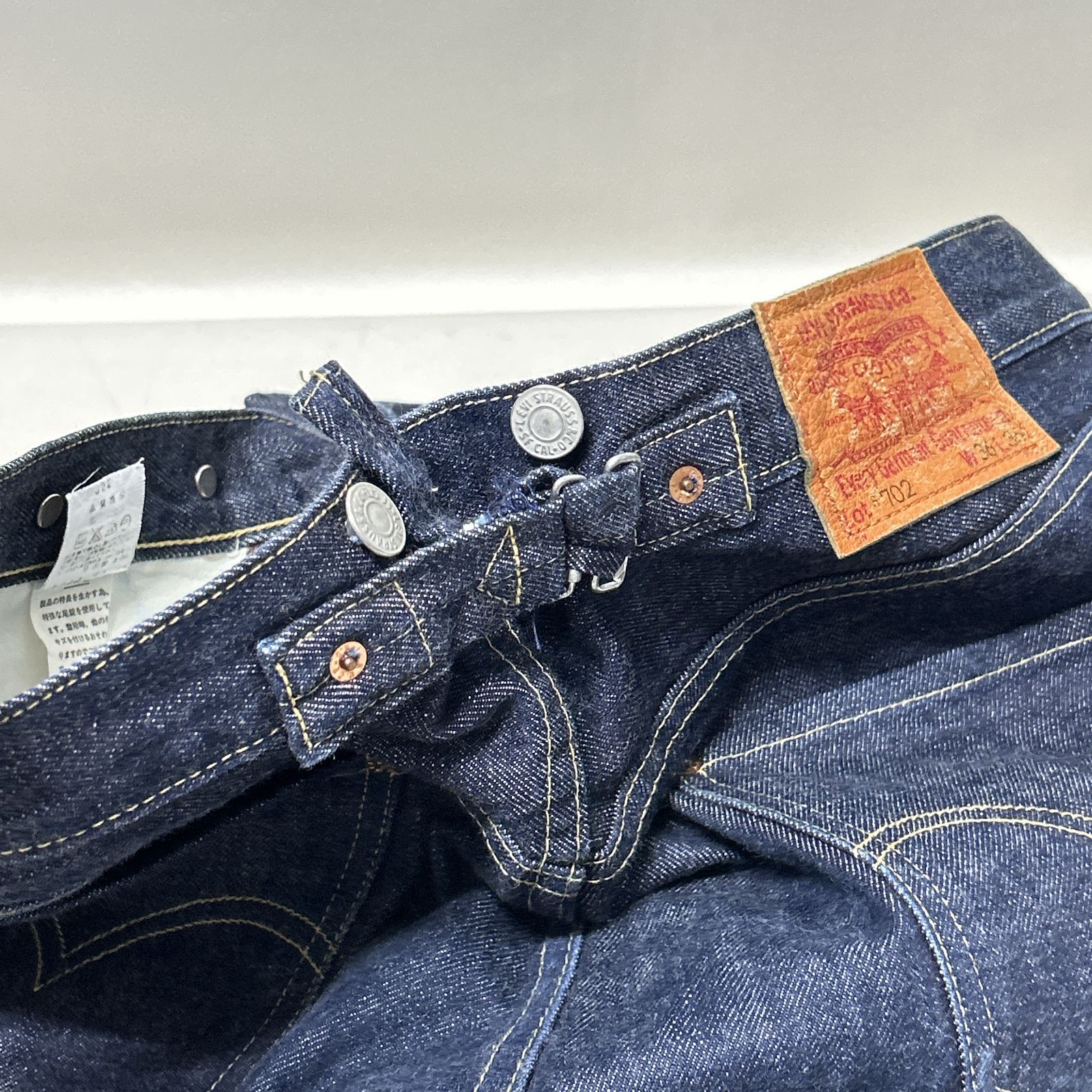 浜館76-2397] Levi's S702xx 復刻モデル 1998年製 日本製 初期 赤タブ
