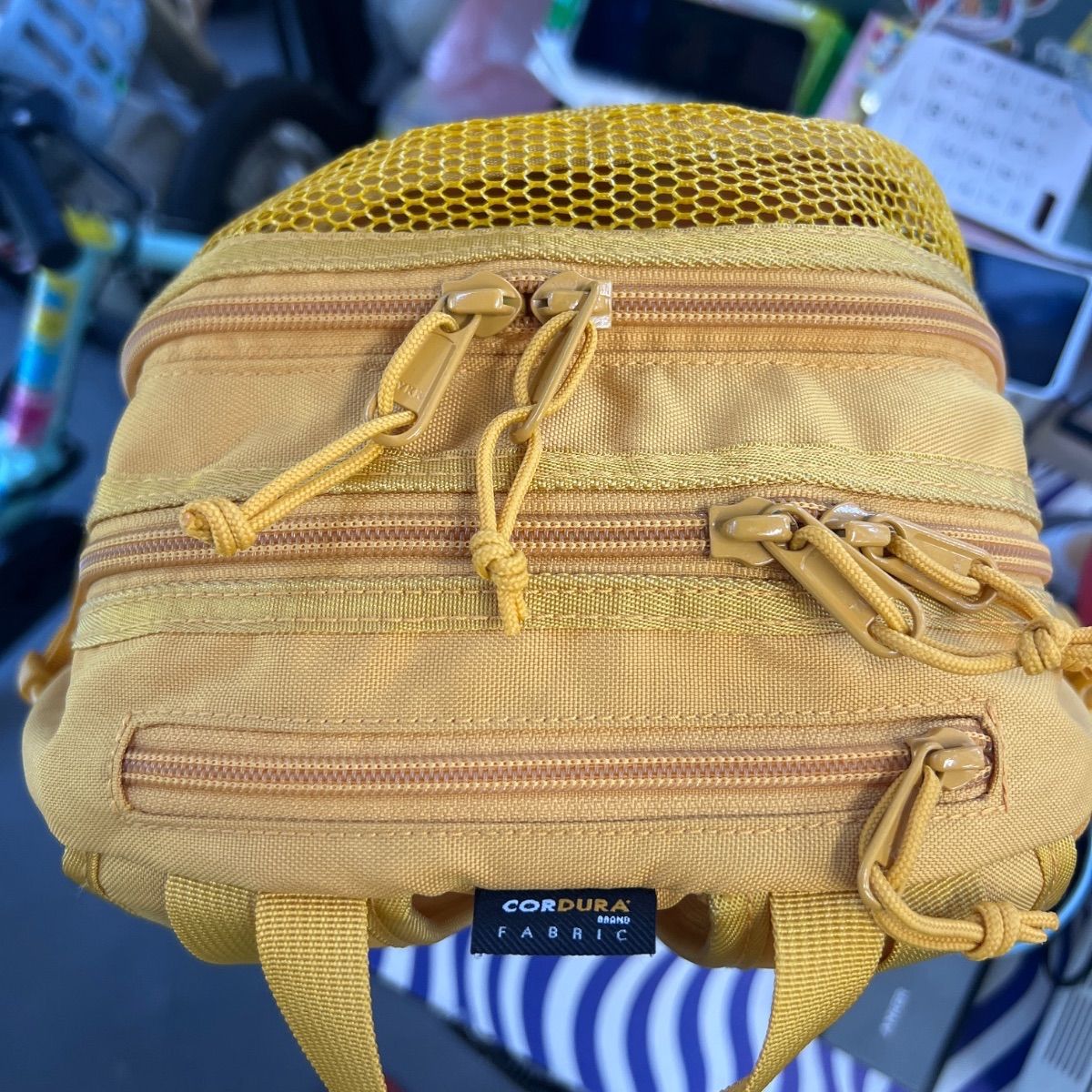 Supreme 20SS Backpack (Gold / Yellow) シュプリーム バックパック