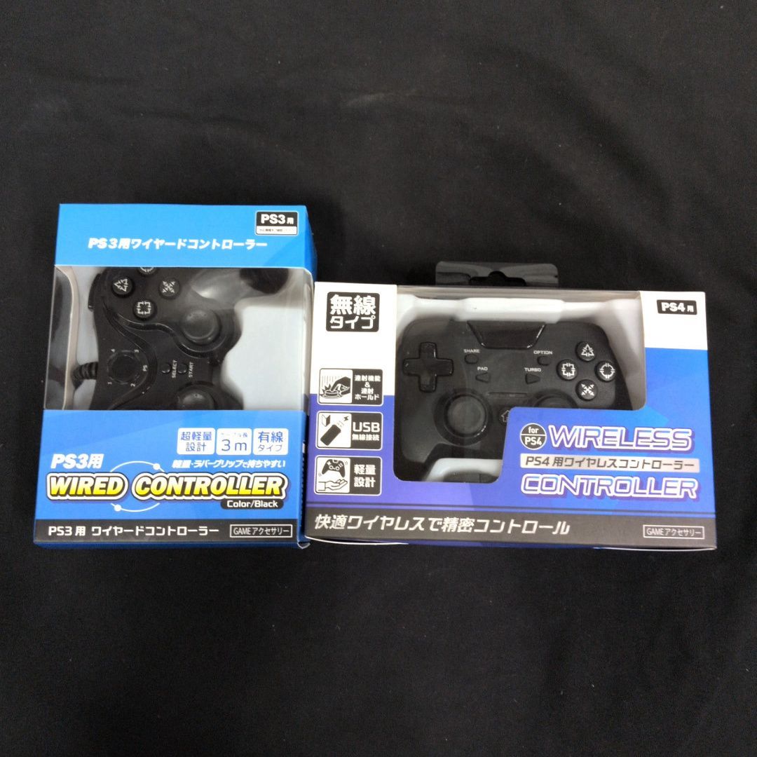 未開封品 PS4用 PS3用 ワイヤレスコントローラー ゲーム機器関連用品 2