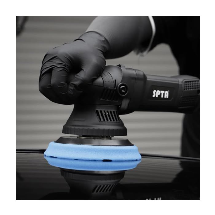 ☆新品☆SPTA ダブルアクションポリッシャー 125mm 5インチ オービット15mm 洗車 車用 ボディ 艶出し 車磨き ボディ磨き ワックス 研磨 傷 コーティング 仕上げ 水垢 プロ仕様 電動 ランダム デュアルアクション DA502 7dcbc5ac 18,368円