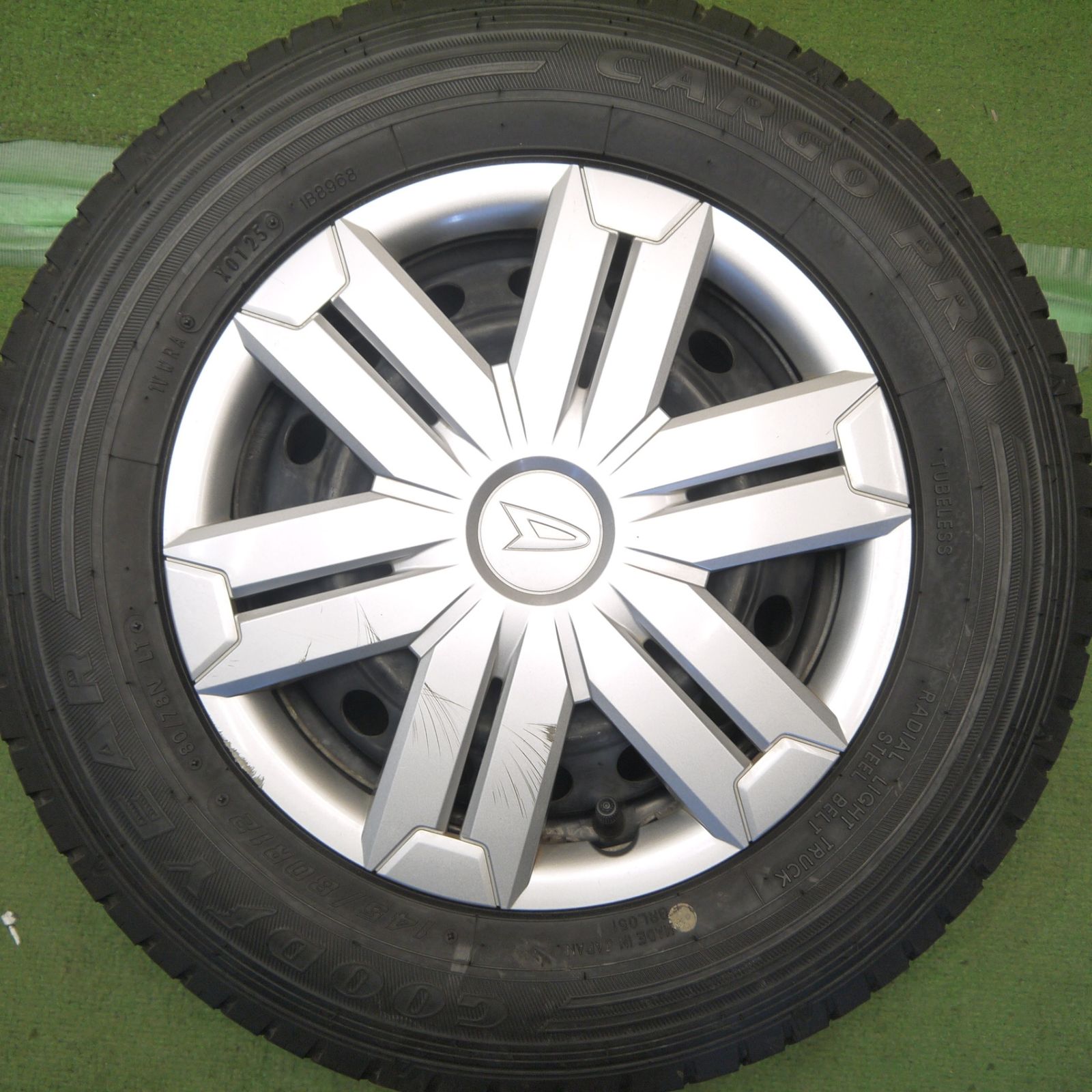 4本価格！25年◎ダイハツ アトレー 純正 スチール 145/80R12 80/78N