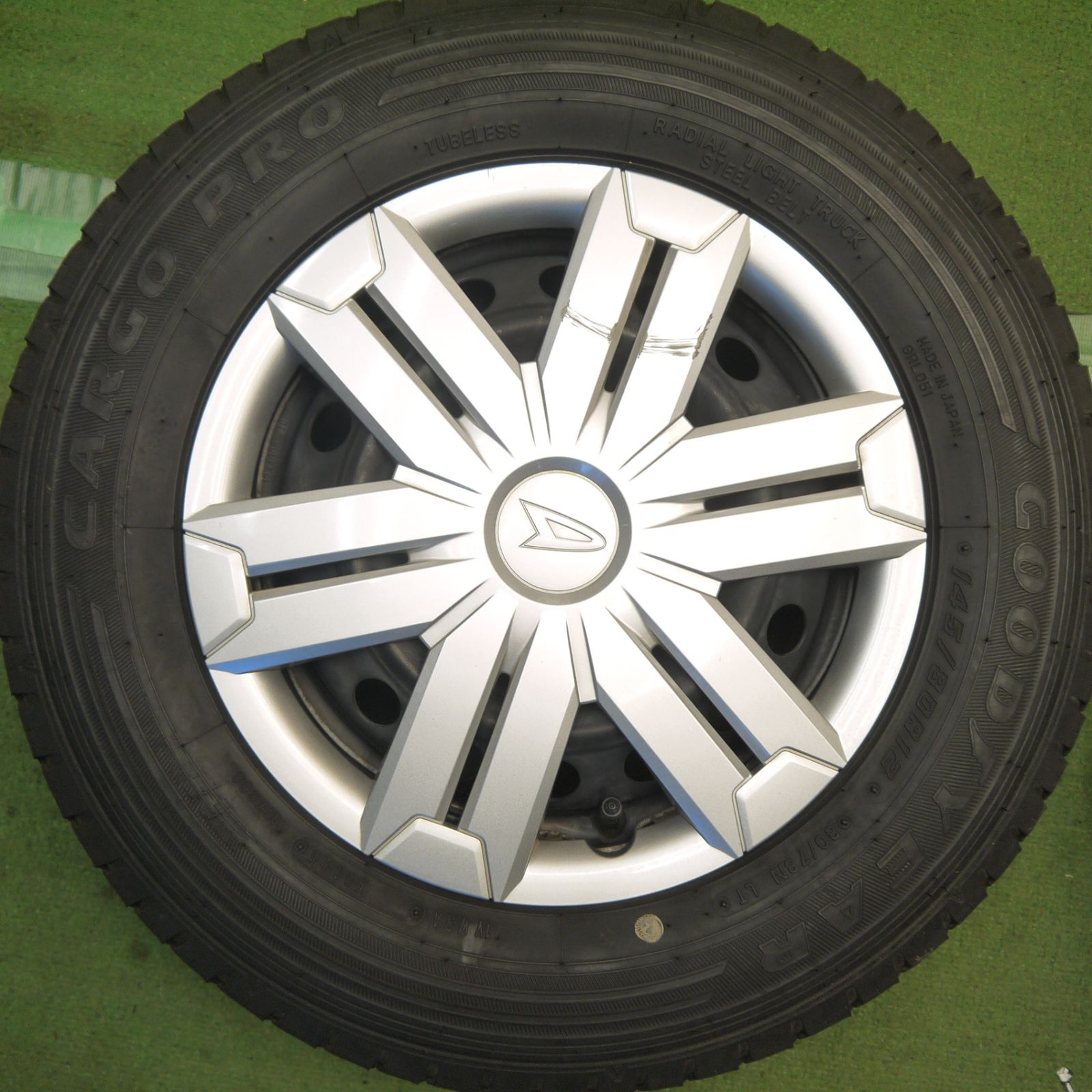 4本価格！25年◎ダイハツ アトレー 純正 スチール 145/80R12 80/78N