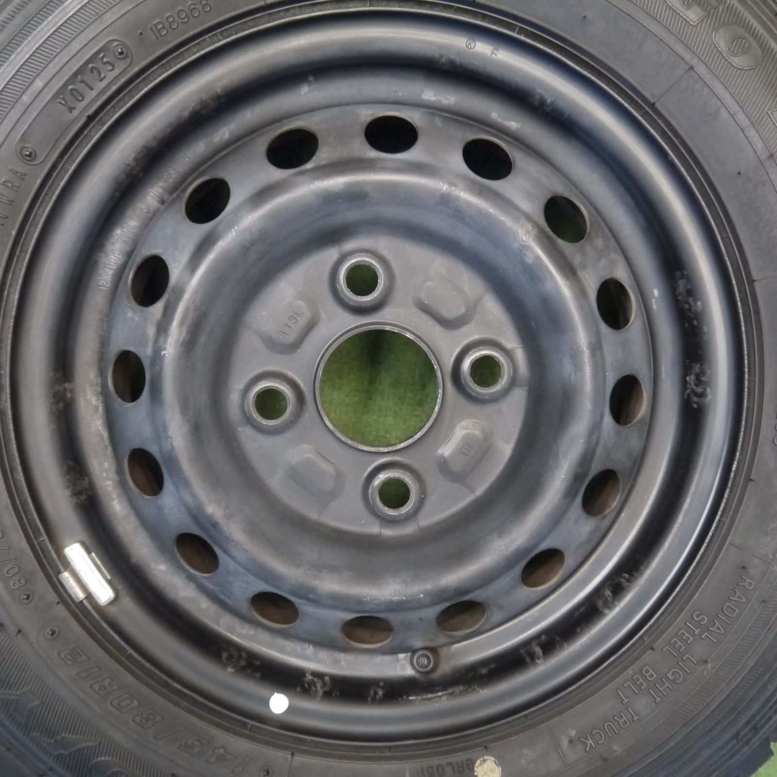4本価格！25年◎ダイハツ アトレー 純正 スチール 145/80R12 80/78N