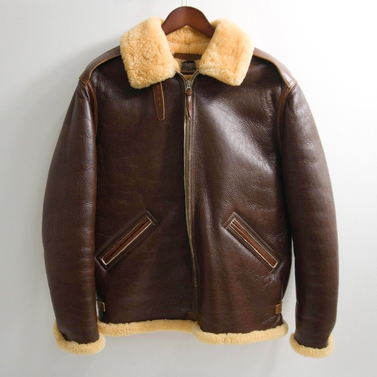 【実名復刻】THE FEW【AERO LEATHER Type B-6 フライトジャケット】40R ムートン レザー ザフュー 26100141 243,100円
