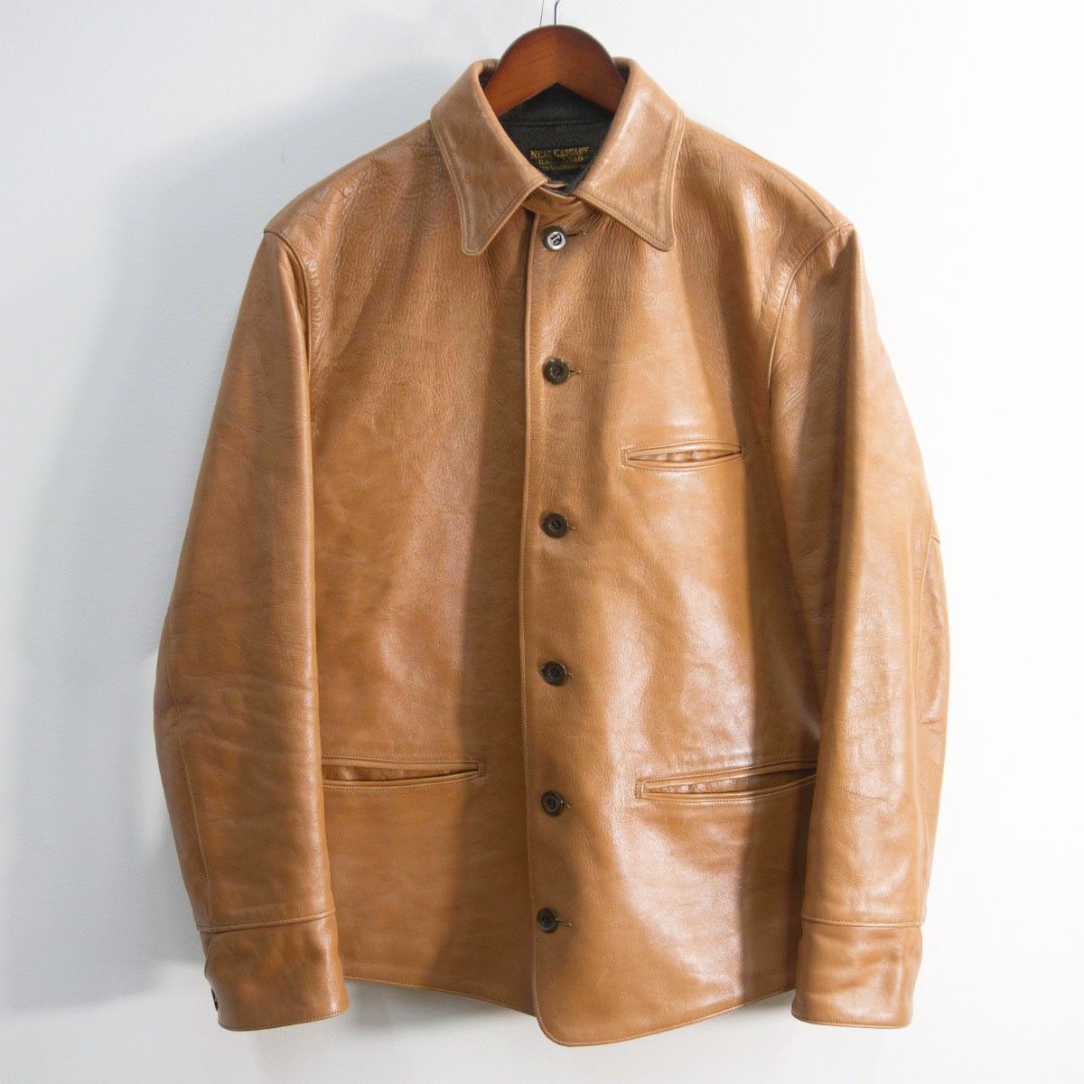 【美品/サイズ40】BOOTLEGGERS【BRAKEMAN COAT】ホースハイド レザー カーコート ジャケット ブートレガーズ 26100136 188,100円