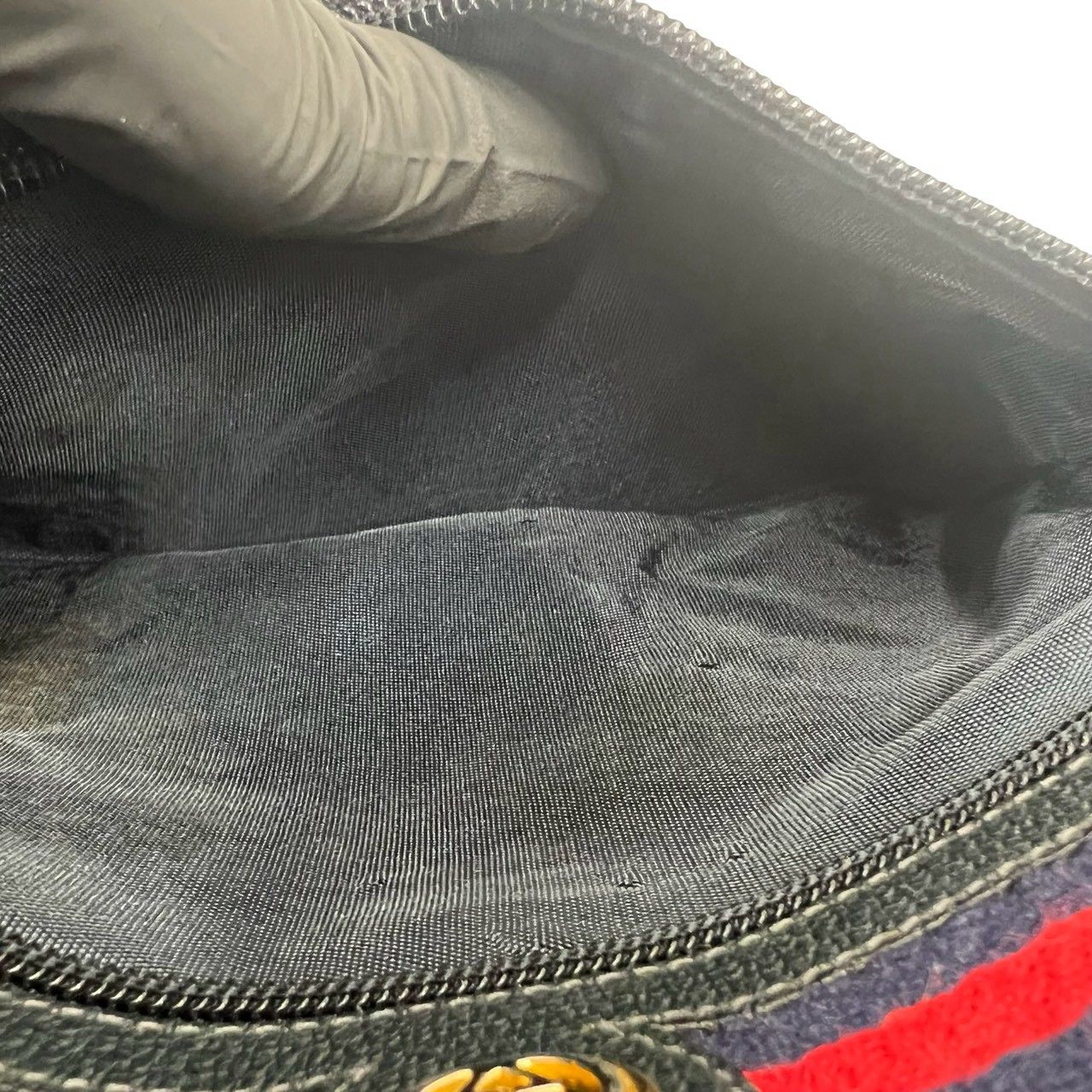 極 美品 GUCCI グッチ オールドグッチ ヴィンテージ シェリーライン GG