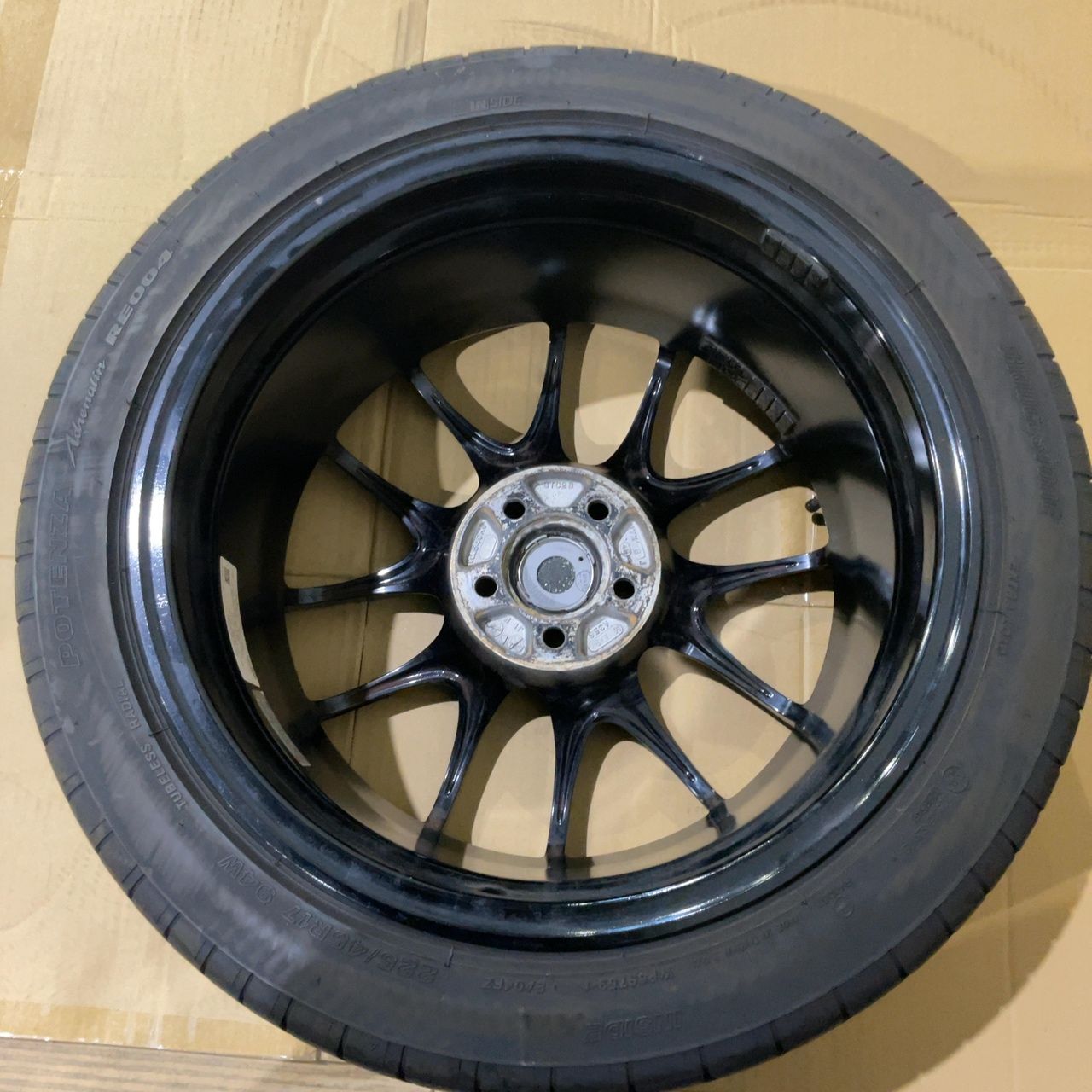 5穴 PCD100 17インチ 8J ＋42 ENKEI Racing GTC02 225／45R17 94W 2025