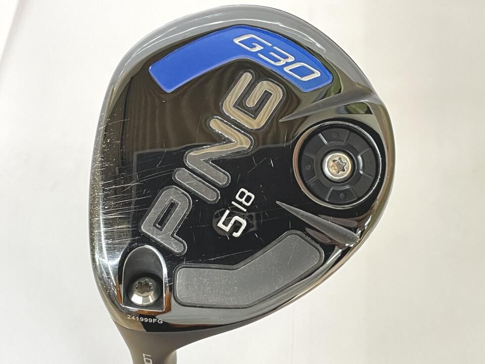ピン　G30　18度　ATTAS G7 7　Sフレックス　フェアウェイウッド　中古　ゴルフドゥ！岡山青江店【最短即日発送】