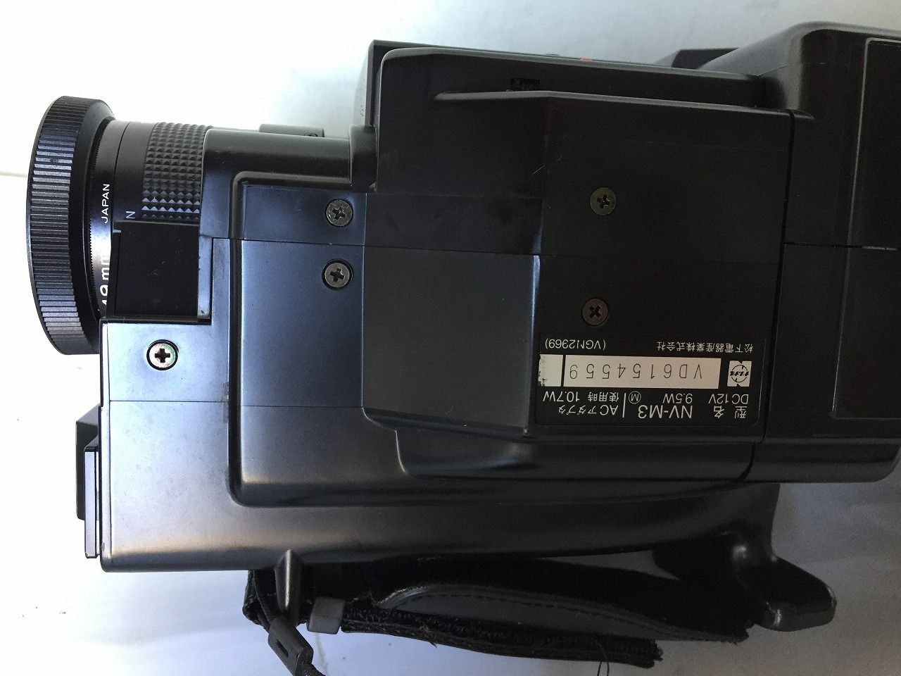 通電確認済み】National ビデオカメラ マックロードムービー M3 - メルカリ