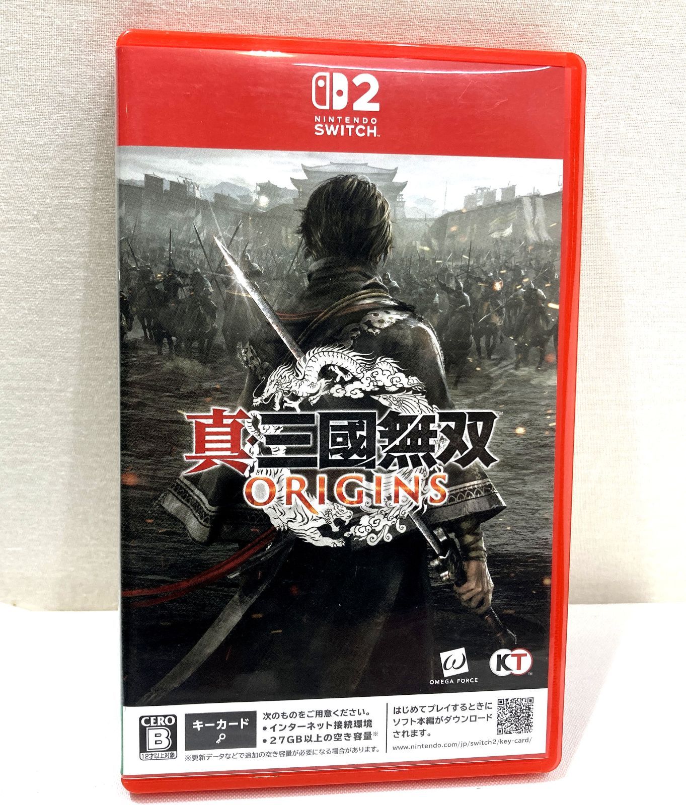 高松27-0022] Switch2 真・三國無双ORIGINS☆動作確認済☆[中古