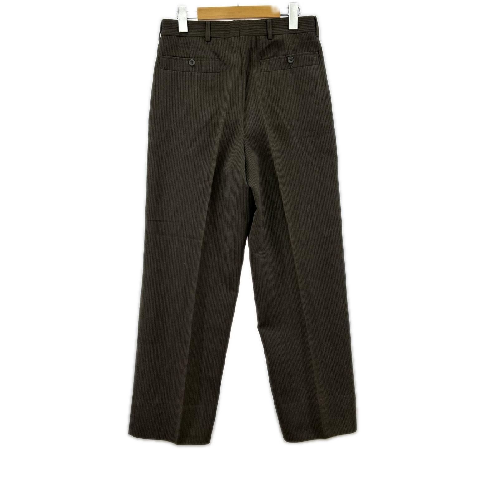 GIORGIO ARMANI 80s 2タック コーデュロイスラックス - メルカリ