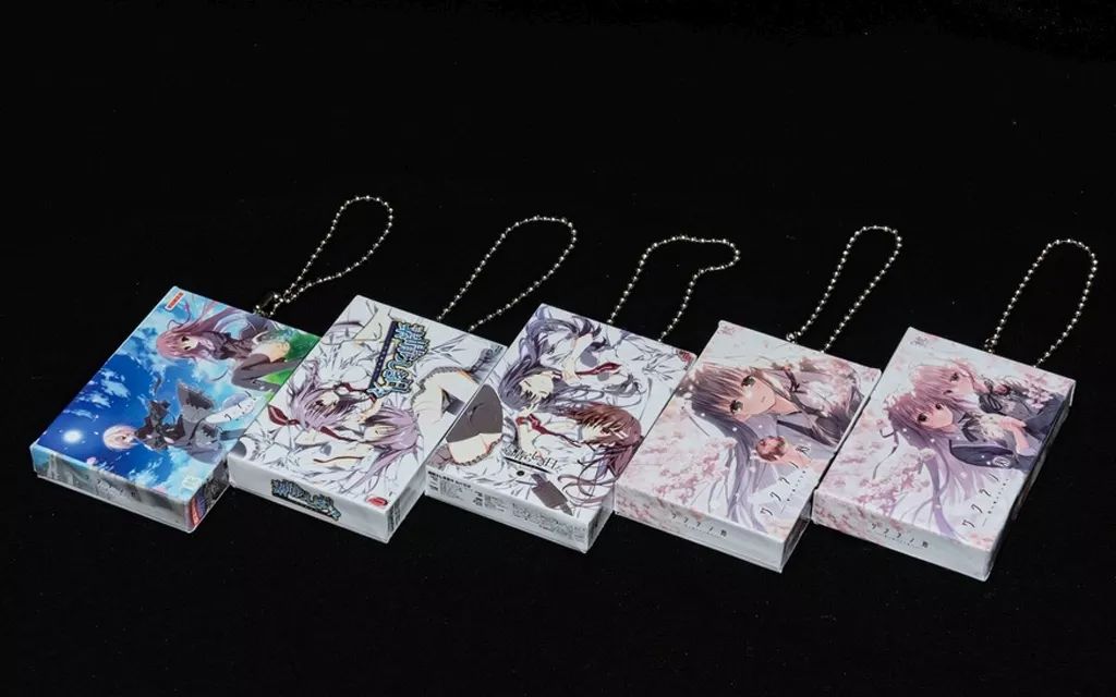 中古】キーホルダー 全5種セット 「パッケージキーホルダー ケロQ・枕