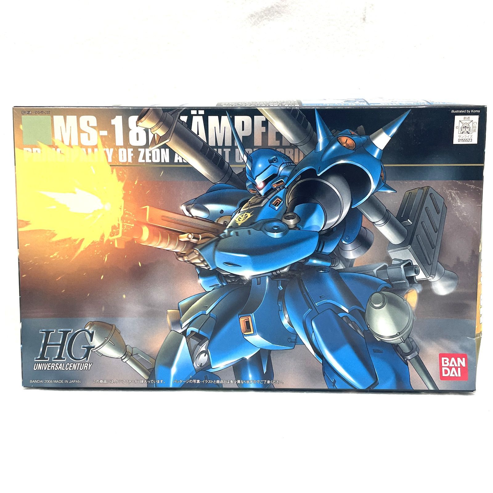 BANDAI/バンダイ 1/144 MS-18E ケンプファー ガンプラ HG 未組立 現状