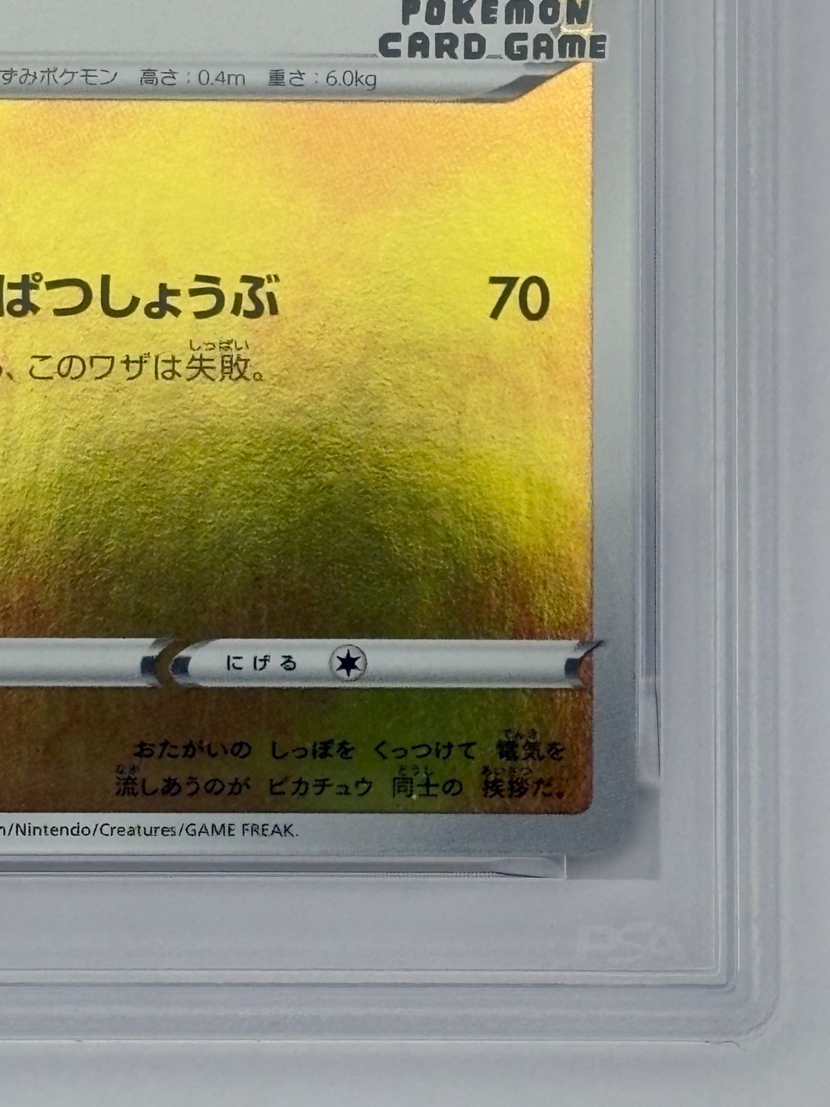 PSA10】ピカチュウ YU NAGABA 長場雄 208/S-P プロモ ポケモンカード