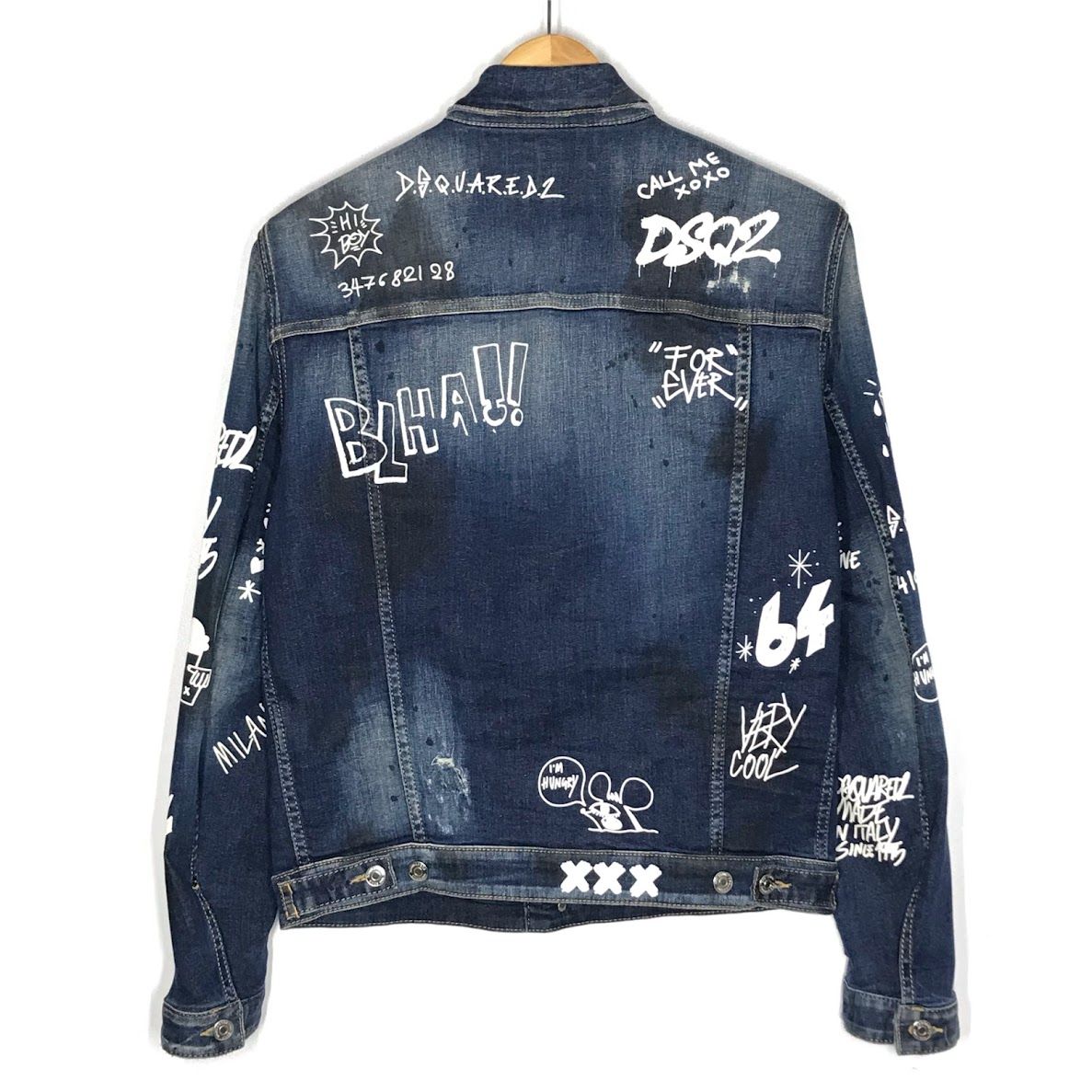 倉吉店】 中古 DSQUARED2 | ディースクエアード デニム DARK GRAFFITI