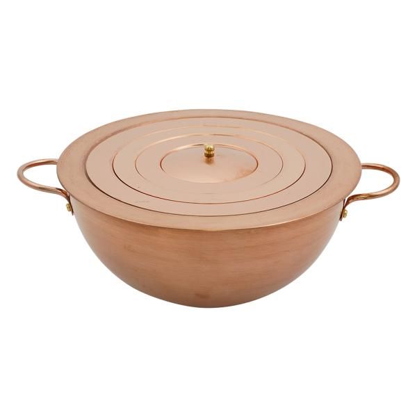 【新品・2営業日で発送】アズワン 湯煎器(銅製ウオーターバス) φ180mm