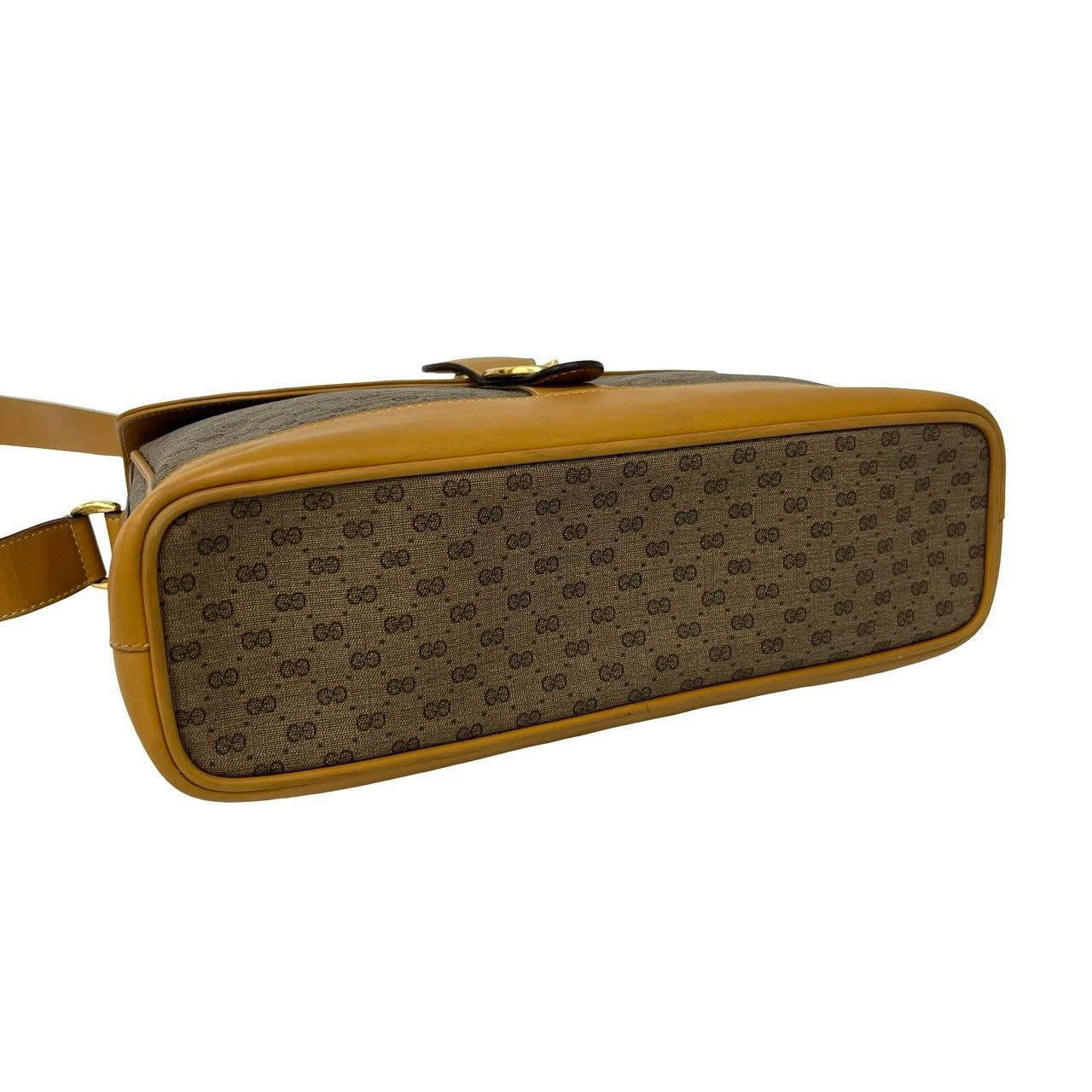 極 美品 GUCCI グッチ オールドグッチ ヴィンテージ マイクロGG 柄