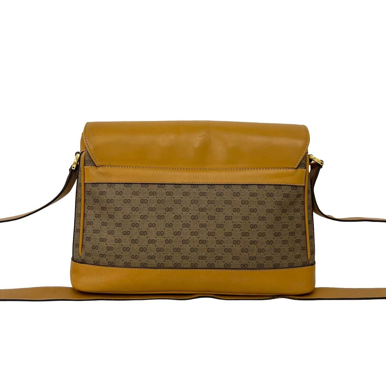 極 美品 GUCCI グッチ オールドグッチ ヴィンテージ マイクロGG 柄