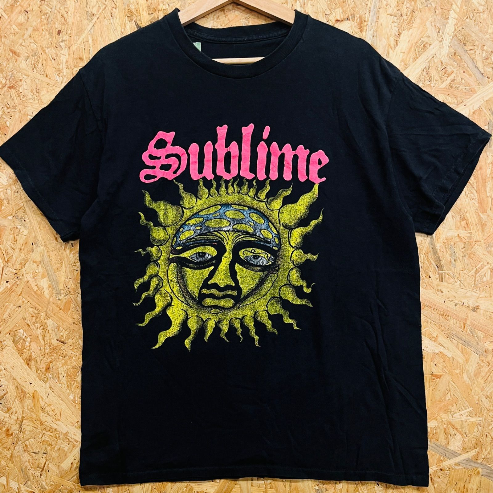 Sublime【サブライム】 太陽モチーフ ビッグプリント 半袖Tシャツ