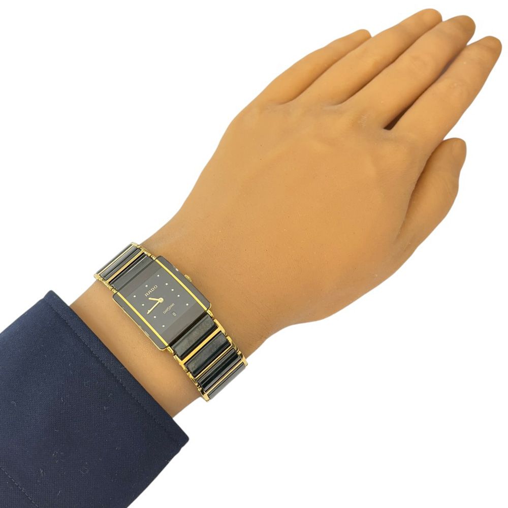 ラドー ダイヤスター 腕時計 時計 セラミック クオーツ ユニセックス 1年保証 RADO 中古 ラドー