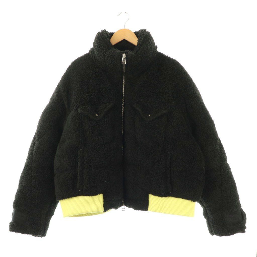 ファセッタズム FACETASM PIPPA-JK-M04 BOA DOWN JACKET ボアダウンジャケット アウター ブルゾン 4 黒 /NR ■OS ■SH