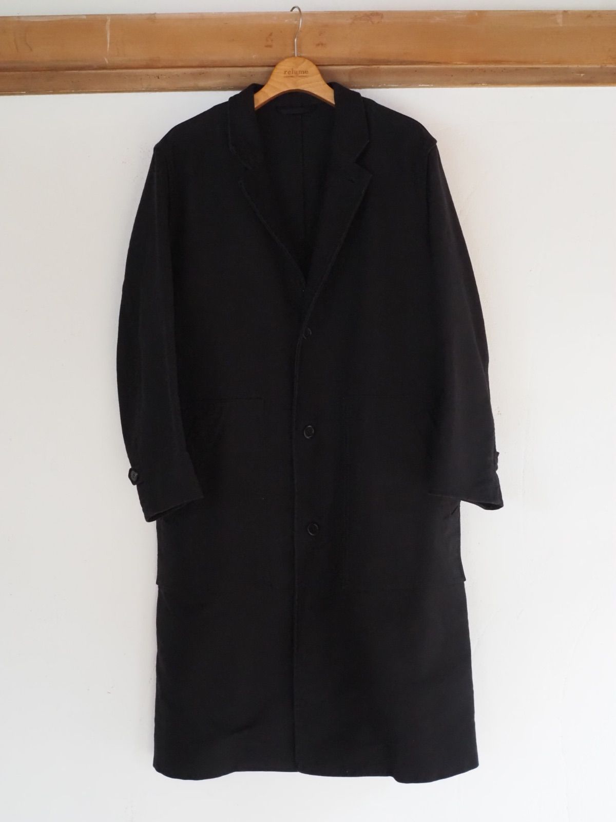CASEY CASEY ブラック コットン コート サイズS MADE IN FRANCE ＊メルカリのみの出品です 26,280円