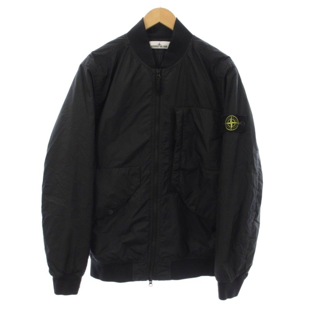 ストーンアイランド STONE ISLAND GARMENT DYED PRIMALOFT MILITARY BOMBER JACKET ミリタリーボンバージャケット ブルゾン M 黒 791540923 /KH 60,005円