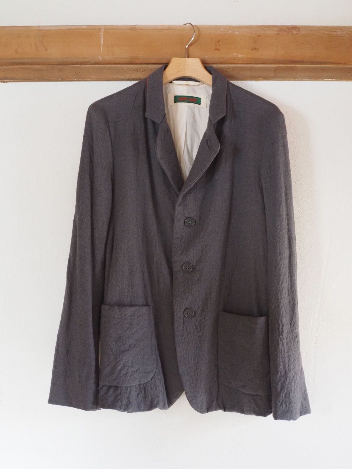 CASEY CASEY グレー ウールジャケット サイズM MADE IN FRANCE